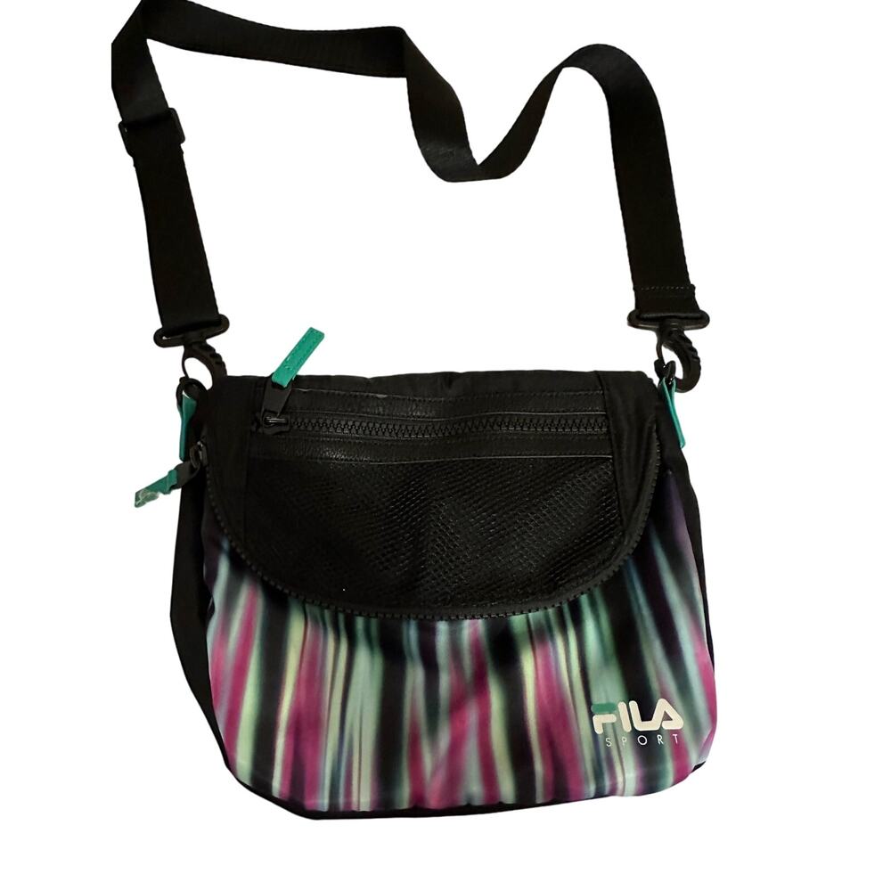 Fila Sport Crossbody Bag Purse Good used 9x8x4, multi-pockets